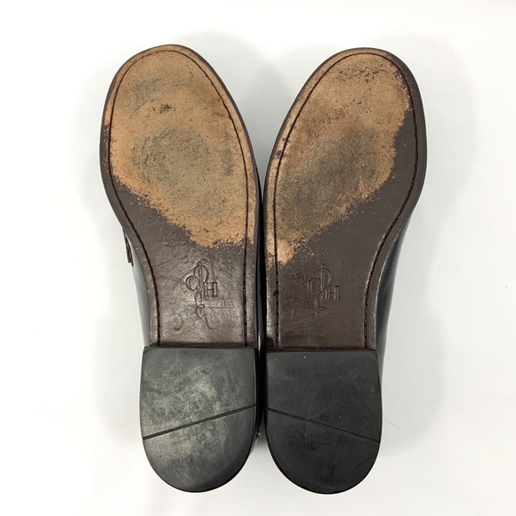 COLE HAAN Pinch Tassel Burgundy 11 D Loafers - Picture 6 of 7